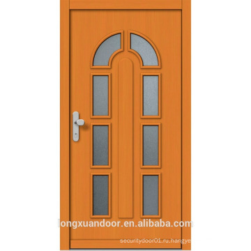 Стеклянная дверь из дерева, выполненная по индивидуальному заказу, современная деревянная дверь со стеклом